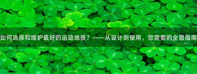 vsport体育官方正版app娱乐网站：如何选择和维护最好的